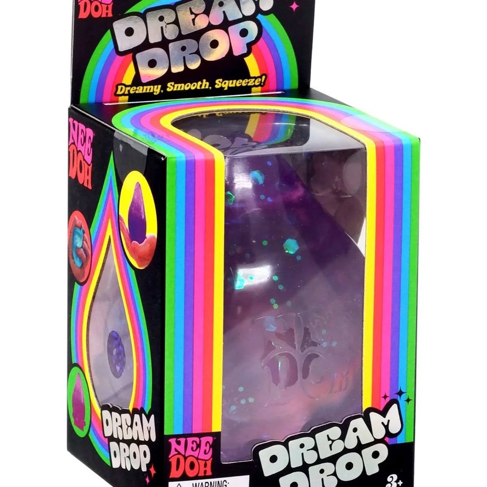 NeeDoh | Dream Drop Stress Ball - Purple with Glitter